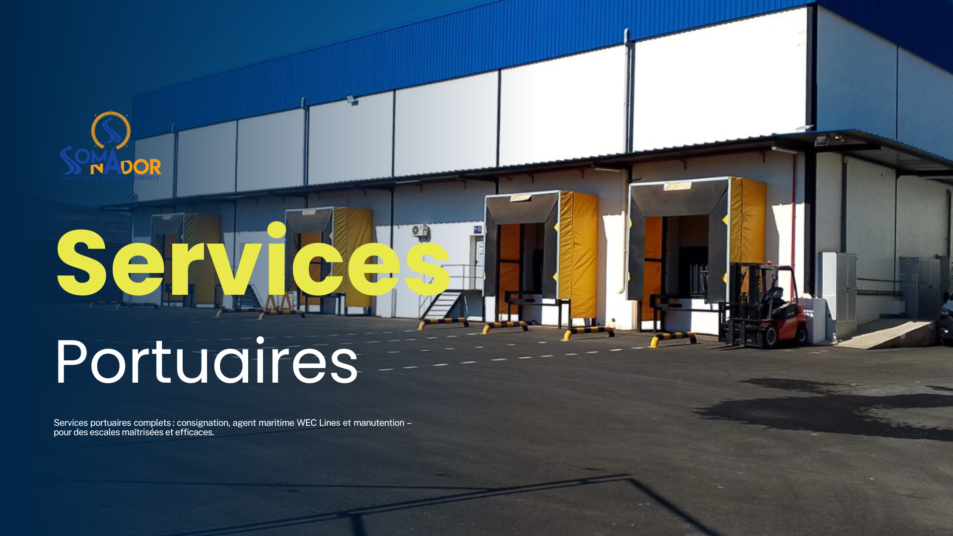 Blue and Green Modern Logistic Company Presentation (1)